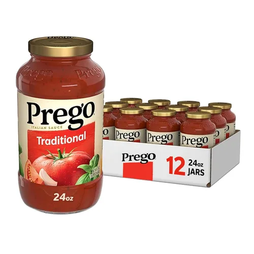 Miniatura 34 de Prego Tomate grueso con salsa de pasta de ajo y cebolla, tarro de 24 onzas