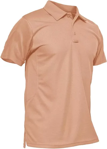 MAGCOMSEN - Camiseta tipo polo para hombre, de secado rápido, de manga larga o corta, deportiva, suéter táctico de tela de piqué, camiseta para golf