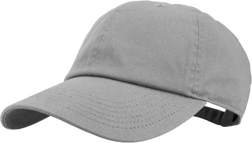Miniatura 49 de Gelante Gorras de béisbol 100% algodón liso en blanco tamaño ajustable al por mayor a granel de 12