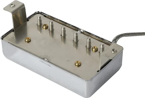 Miniatura 5 de Alnico 2 Classic 57+ Guitarra Humbucker Pastillas Puente y Cuello Para Les Paul Estilo Guitarra Cromo