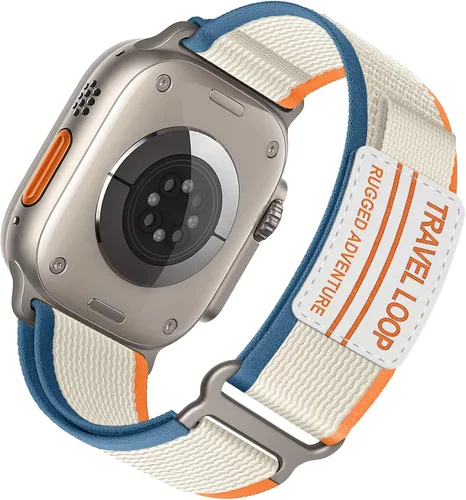 Miniatura 22 de ALMNVO - Correa unisex Trail Loop de nailon resistente para Apple Watch Ultra/2 de 1.92, 1.77, 1.73, 1.65, 1.61, 1.57, 1.49 pulgadas, para Apple