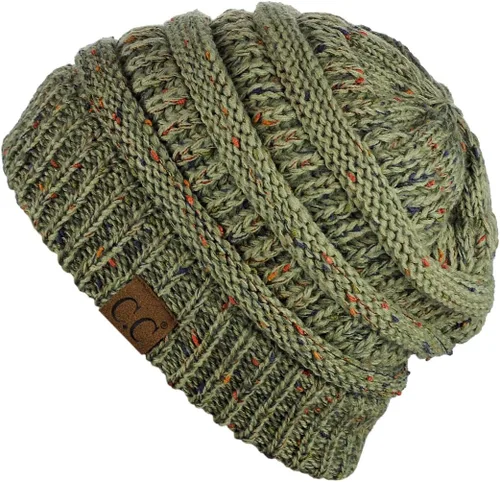 Miniatura 88 de C.C Trendy Warm Chunky Soft Stretch Cable Knit Beanie