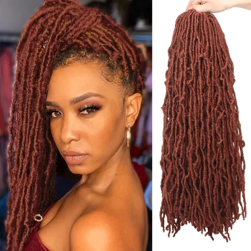 Miniatura 11 de ZRQ Extensiones de cabello sintético de ganchillo de 36 pulgadas, 3 paquetes, color negro natural, preenlazadas, largas, de diosa, sintéticas, 1b#