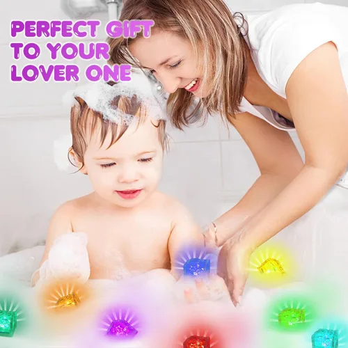 Miniatura 6 de Bombas de baño para niños con juguetes sorpresa en el interior, 8 bombas de baño iluminadas de 3.5 onzas con aceites esenciales, hidratante de spa