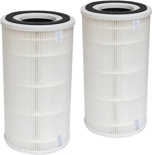 PUREBURG Filtro de repuesto compatible con Conair AP04 purificador de aire para habitación media, H13 True HEPA y filtración multicapa de carbón