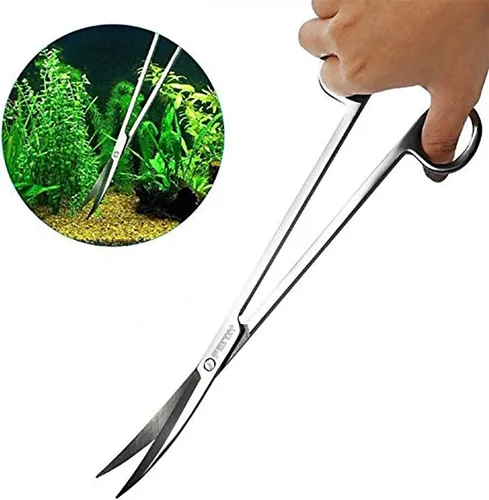 Miniatura 5 de FEITA Juego de pinzas para acuario – Pinzas de alimentación largas curvadas y rectas de acero inoxidable Kit de herramientas de mantenimiento