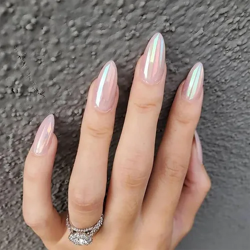 Miniatura 24 de Uñas postizas cortas a presión, uñas postizas de otoño con punta francesa, color marrón, cobertura completa, con diseños de remolinos marrones, uñas