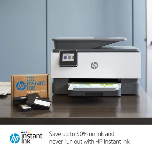 Miniatura 6 de HP OfficeJet Pro 9015 1KR42A Impresora inalámbrica todo en uno, con tareas inteligentes y soluciones avanzadas de escaneado para una productividad