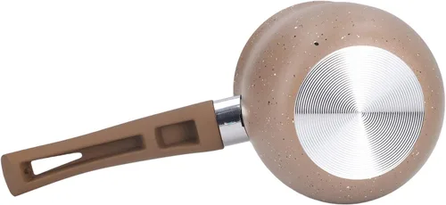 Miniatura 8 de Sartén pequeña con tapa, olla antiadherente de 1.5 cuartos de galón, calentador de mantequilla de un solo mango y olla de café, compatible