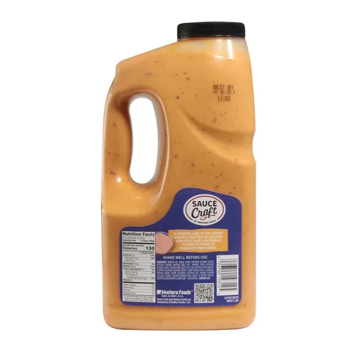Miniatura 2 de Ventura Foods LLC SauceCraft Signature Sauce, Salsa Especial Versátil para Servicio de Alimentos Eleva tu Menú con Sabor Vibrante, Ahumado y a