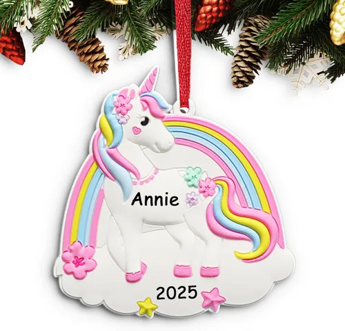 Miniatura 8 de Ornamento de Navidad 2025 del Primer Bebé Niño Personalizado Decoración de Bebé Niño Ornamento del Árbol de Navidad Primer Recuerdo Personalizado