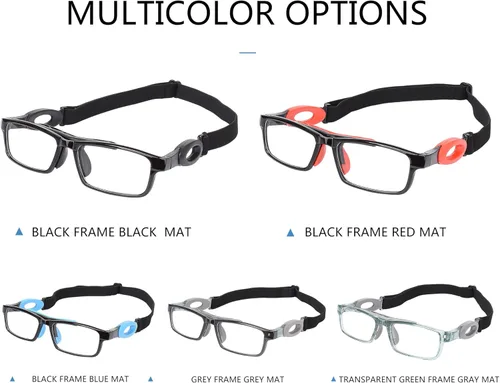 Miniatura 8 de SooGree Gafas deportivas para hombres y mujeres, gafas protectoras para béisbol, correr, deportes, ciclismo, gafas Marco Verde Gris Pad