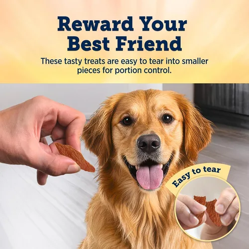 Miniatura 4 de Blue Buffalo True Chews Premium Jerky Cuts con filete real, golosinas naturales para perros sin pollo, mejorados con minerales para sabor, bolsa