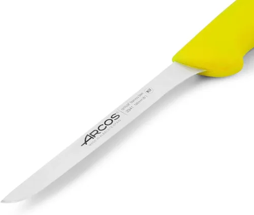 Miniatura 3 de Arcos Cuchillo deshuesador de acero inoxidable nitrum de 6 pulgadas y hoja de 6.299 in. Cuchillo de carnicero profesional para cortar huesos