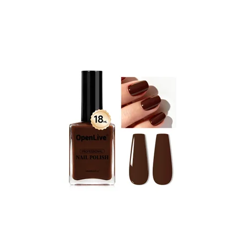 Miniatura 21 de OpenLive 18ml Esmalte de uñas desnudo de gran volumen, secado rápido, rosa claro, esmalte de uñas de secado rápido y larga duración, arte de uñas