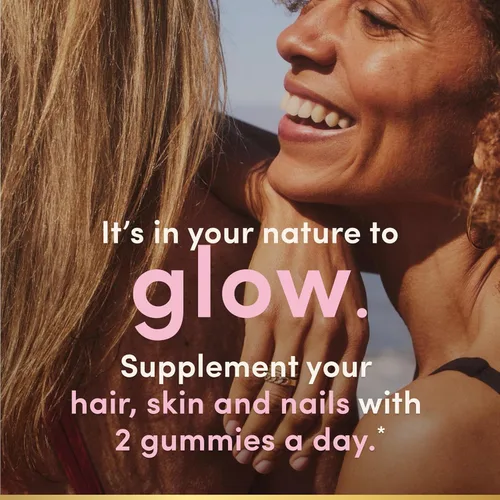 Miniatura 5 de Nature’s Bounty Soluciones óptimas Gomitas de pectina avanzadas para cabello, piel y uñas, 2x biotina por porción, gomitas sin pegajosidad, fórmula