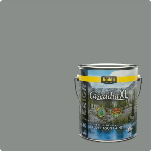Miniatura 157 de Rodda Paint CASCADIA XL - Pintura satinada e imprimación para exteriores en uno, cuarto de galón, ancla