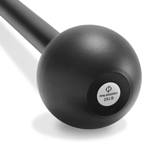Miniatura 2 de Philosophy Gym Campana de maza de acero, club de mazas para entrenamiento de fuerza, entrenamientos funcionales de cuerpo completo