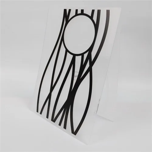 Miniatura 4 de DzIxY Carpetas de plástico en relieve de líneas onduladas para hacer tarjetas, suministros de papel de bricolaje, plantillas de álbumes de recortes