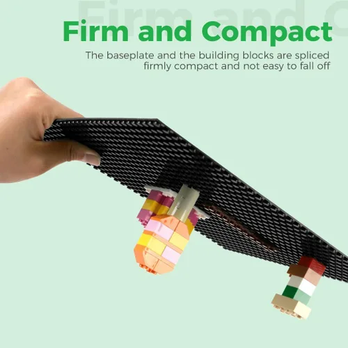 Miniatura 5 de Placas de construcción clásicas de 10 x 10 pulgadas, 100% compatibles con todas las principales marcas y mesas de actividades, plataformas creativas