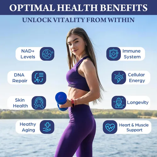 Miniatura 3 de NMNH Strengthen Alternativa con Trigonelina HCL 500mg y Resveratrol 100mg Suplemento NAD para mujeres y hombres Extracción de plantas NAD+