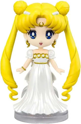 TAMASHII NATIONS - Pretty Guardian Sailor Moon - Princesa Serenity, Bandai Spirits Figuarts Mini Figura de Acción Princesa Serenidad