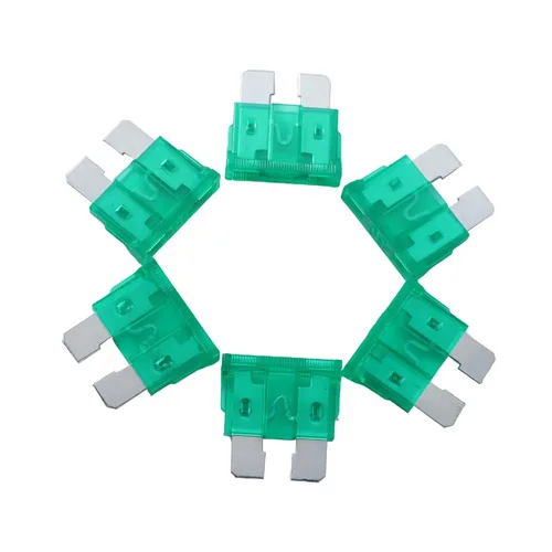 Miniatura 4 de 100 Pack de fusibles auto 30 AMP ATC/ATO estándar hoja de fusible regular 30A para coche, camión, barco, marina, RV