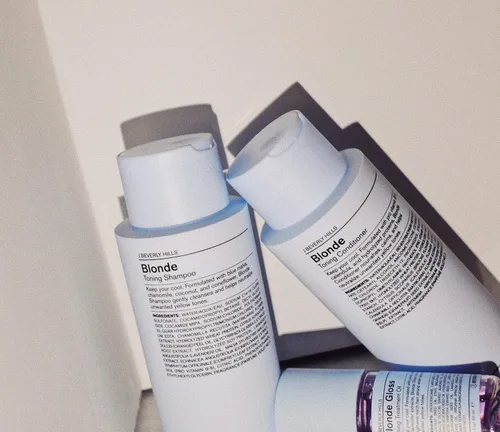 Miniatura 2 de J Beverly Hills Champú tonificante rubio azul con aceite de coco para acondicionamiento profundo, (12 onzas, 32 onzas)