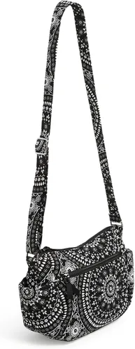 Miniatura 2 de Vera Bradley Bolso cruzado de algodón para mujer Falling Flowers