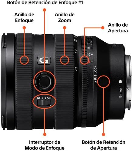 Miniatura 10 de Sony FE 20-70 mm f/4 G Lente (Sony E)