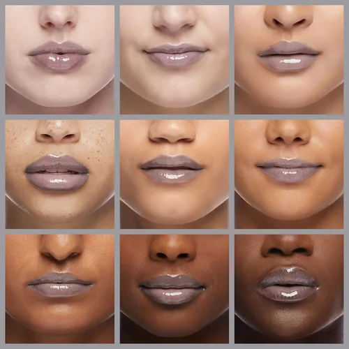 Miniatura 4 de Rimmel Brillo labial Stay Glossy - Fórmula no pegajosa y ligera para el color y brillo de labios - 820 Seduce Me, 0.18 onzas Arándano