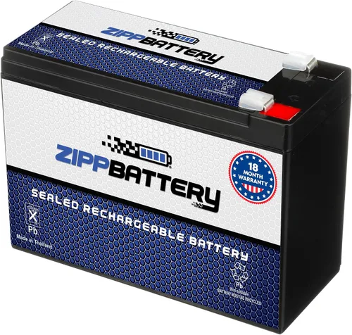 Miniatura 4 de ZIPPBATTERY 12V 1.2Ah Batería SLA – Energía recargable sin mantenimiento con diseño de ciclo profundo para alarmas, luces de emergencia, juguetes