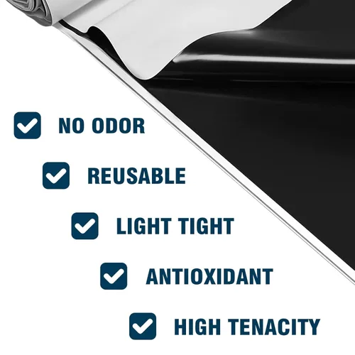 Miniatura 5 de Barrera de vapor para espacio de arrastre Spirecover, barrera de vapor de 10 mil, 10'x15', tela de plástico para cubrir y encapsular espacios