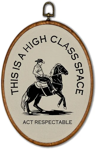 Miniatura 12 de KSDUT Arte de Pared Occidental de Vaquero Ágata Verde - Arte de Pared Preppy Moderno del Suroeste en Lienzo con Marco Colgante, Arte de Pared