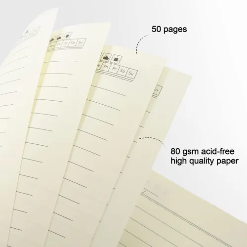 Miniatura 5 de Epakh Paquete de 22 Cuadernos Espirales A5 con Cubierta Kraft, Cuaderno de Diario Espiral de Tapa Dura de Regreso a la Escuela 5.5 x 8.3 Pulgadas