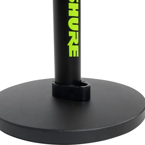 Miniatura 10 de Shure by Gator - Soporte de micrófono compacto de perfil bajo con pluma de una sola sección; (SH-DESKTOP2)