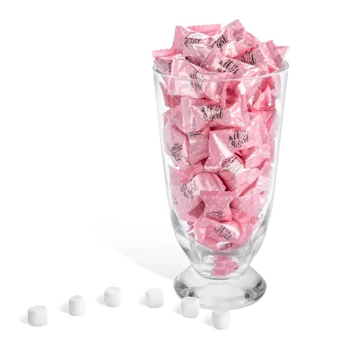 Miniatura 5 de Candy Envy - It's A Girl Buttermints - Bolsa de 13 onzas - 100 mentas de caramelo envueltas individualmente - Recuerdos de fiesta de baby shower
