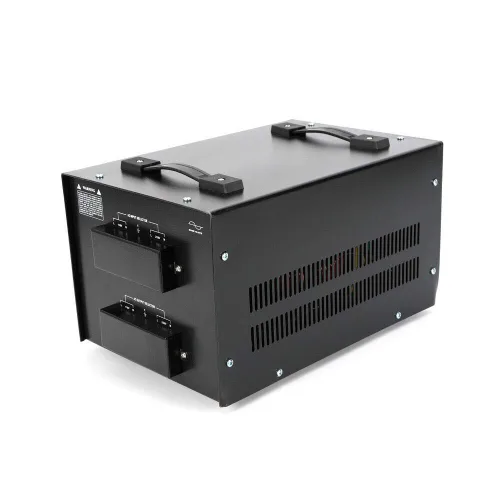 Miniatura 3 de Transformador convertidor de voltaje de 5000 vatios, convertidor de voltaje elevador y reductor de alta resistencia, 110V/220V, protección