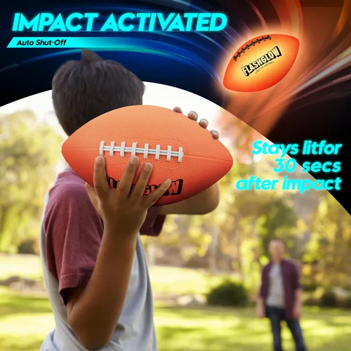 Miniatura 8 de Fútbol luminoso para niños: brilla en la oscuridad - Juguetes para niños adolescentes de 8 a 15 años - Ideas de regalo para cumpleaños, Navidad