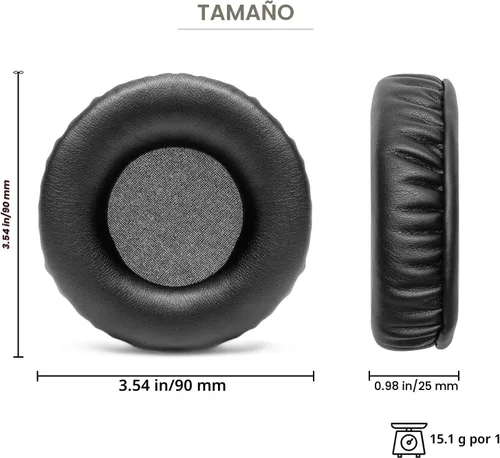 Miniatura 5 de Elegantes opciones de color para DJ, almohadillas de espuma compatibles con Pioneer Hdj-X5 X5bt Hdj-X7 X7bt Hdj-X10 Dj auriculares