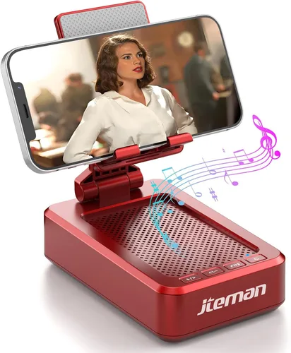 Miniatura 9 de Jteman Soporte inalámbrico para tablet con altavoz Bluetooth, ajustable con altavoces Bluetooth, regalos para mujeres y hombres, accesorio de cocina