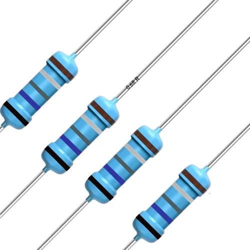 Miniatura 92 de California JOS 100 unidades de resistencia de 0.12 ohmios 1/4w (0.25 W) Resistencia fija de película metálica de tolerancia ±1%, más de 189 valores