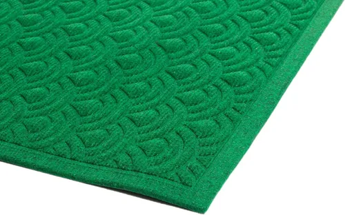 Miniatura 4 de Imports Decor Felpudo rectangular sintético para puerta, 18" x 30", verde
