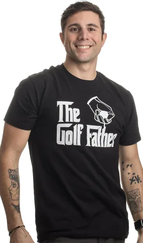 Miniatura 2 de The Golf Father Camisa de golf con frase divertida, camiseta de humor de pelota de club de golfista para hombre