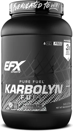 EFX Sports Karbolyn Fuel | Polvo de Carbohidratos de Absorción Rápida | Carga de Carbohidratos, Energía Sostenida, Recuperación Rápida | Libre de