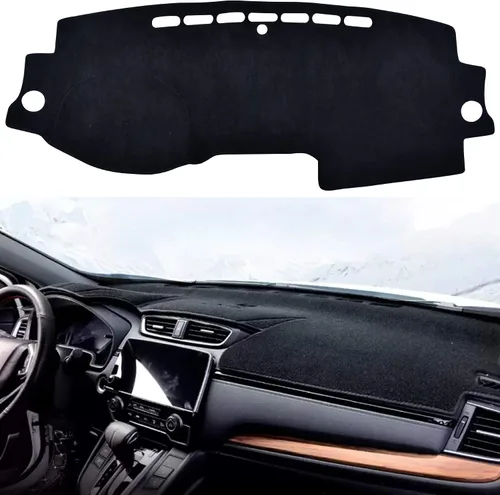 Miniatura 21 de SPEEDWOW Cubierta Alfombrilla para Tablero de Instrumentos Tapete Alfombra Compatible para Toyota Camry 2002-2006 Alfombrilla para Tablero Cubiertas