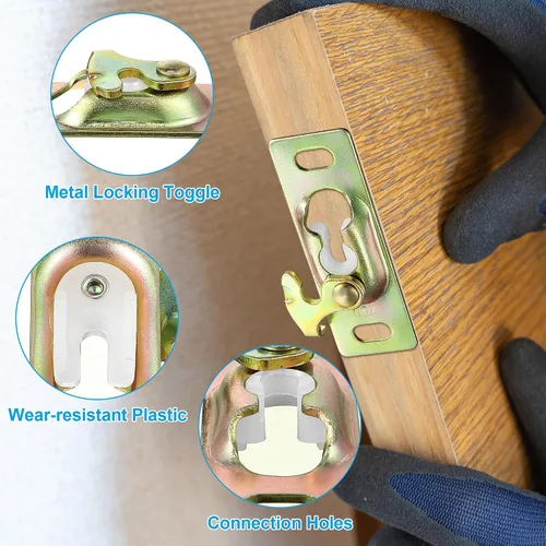 Miniatura 5 de Kit de herrajes para puerta de bolsillo, herrajes para puerta corrediza de caravana, montaje de puerta corredera para caravana, colgador de puerta