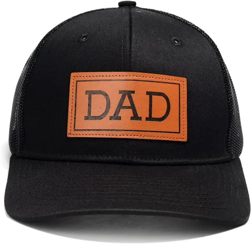 PAUPPY Sombrero de papá regalos para el día del padre, regalos para el nuevo abuelo, sombrero de camionero de malla, sombrero de golf, sombrero de