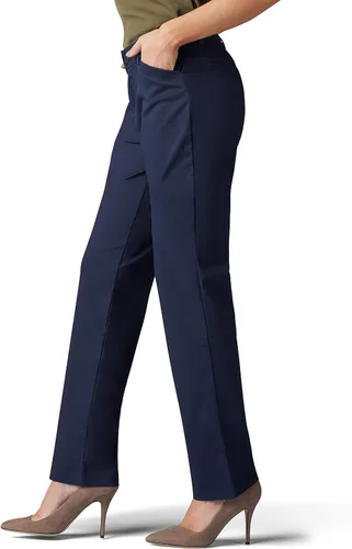 Miniatura 3 de Lee - Pantalón para mujer de pierna recta corte holgado antiarrugas