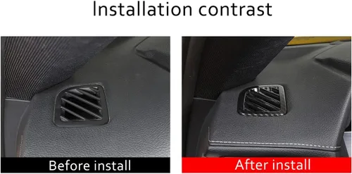 Miniatura 2 de Daeiclru Cubierta de salida de aire para salpicadero de automóvil, ajuste para Toyota Supra GR A90 A91 MK5 2019-2022, accesorios de marco